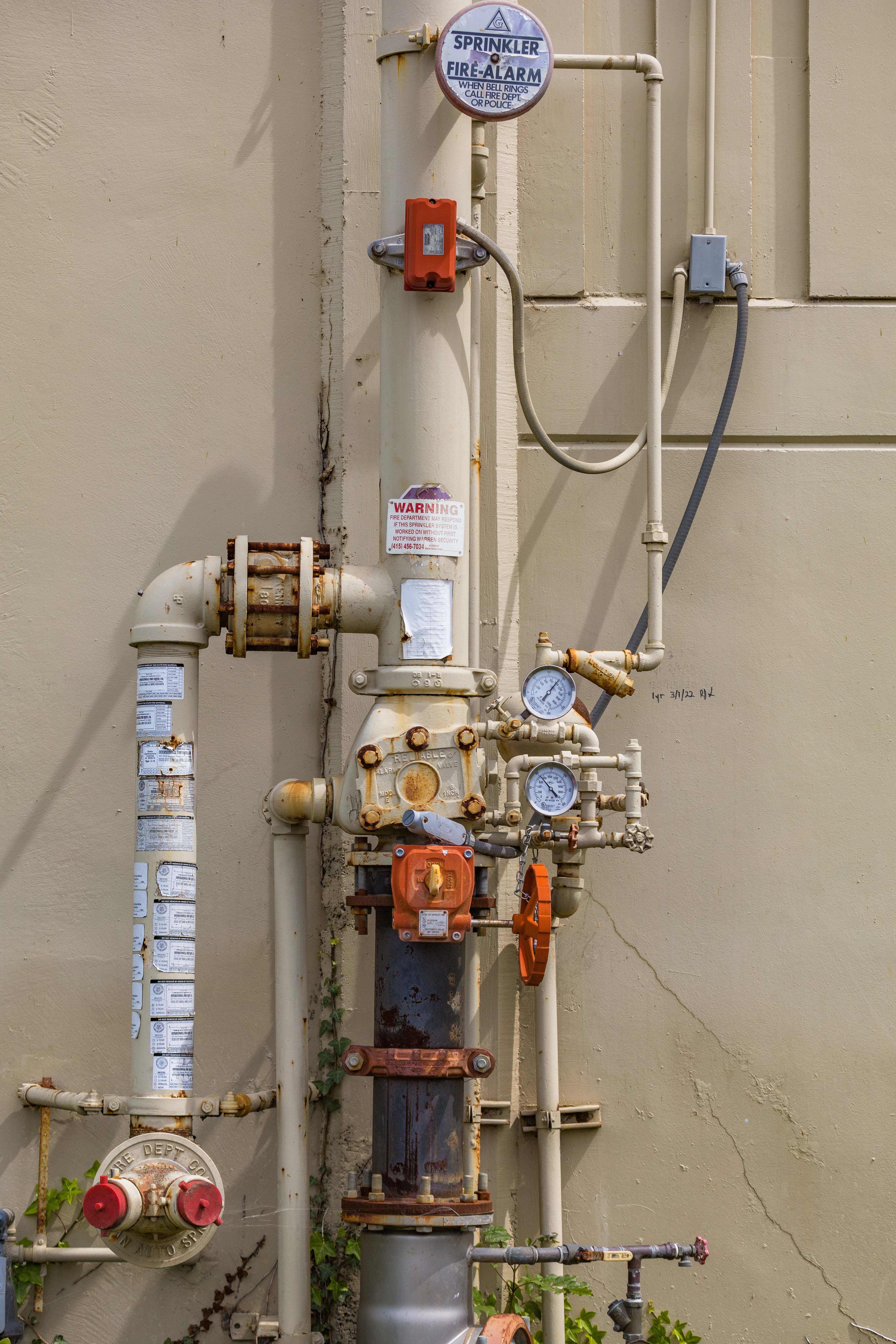 Sprinkler and Fire Riser Valves